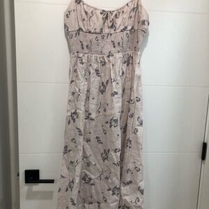 Wilfred Light Pink Smocked Dress